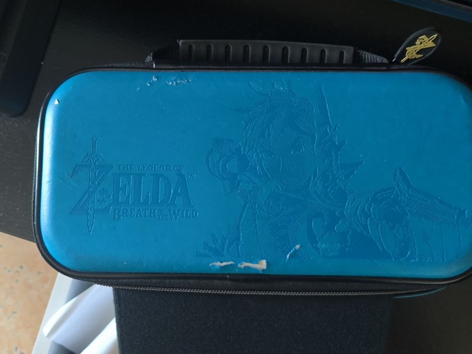 Nintendo switch com 3 jogos