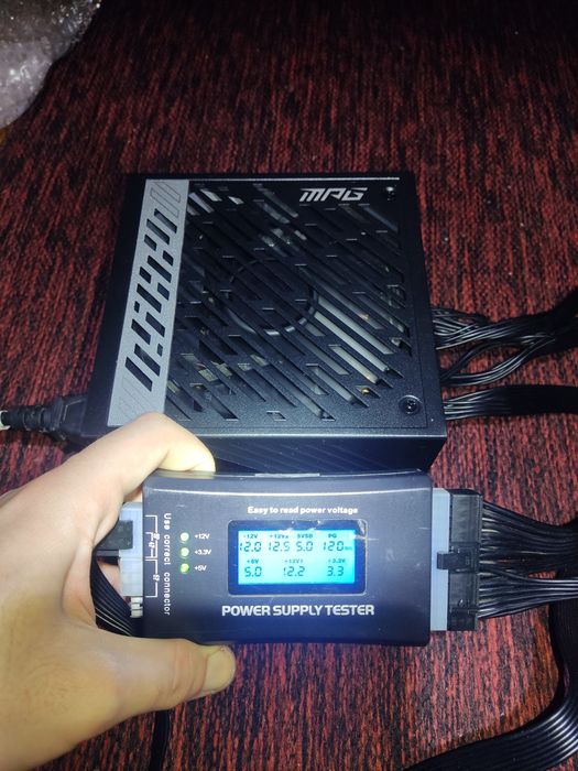 Блок живлення MSI MPG A1000G 1000W 80+ gold pcie5