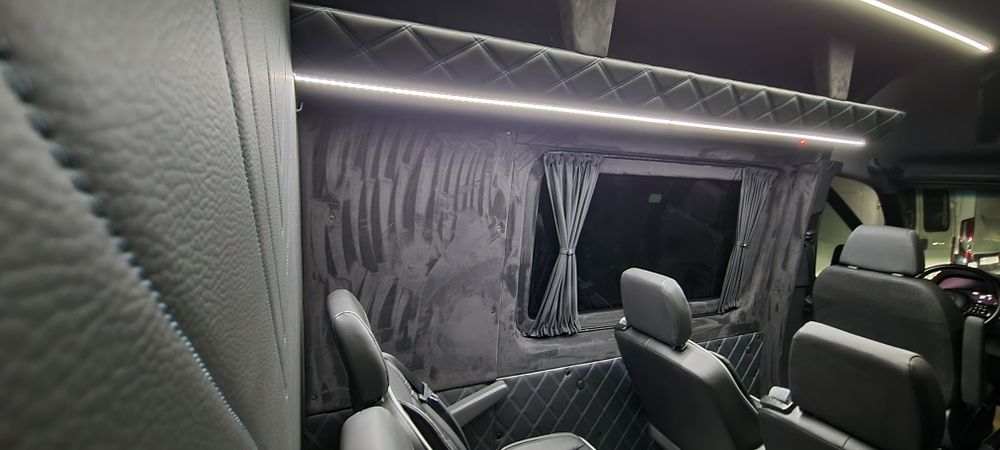 Zabudowa busa osobowy brygadowy kamper Sprinter Ducato Boxer Man Iveco