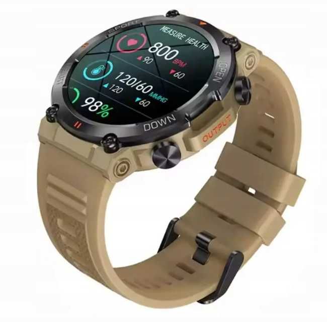 Taktyczny zegarek K56 Pro z funkcją monitorowania bater400mAh ttst1351