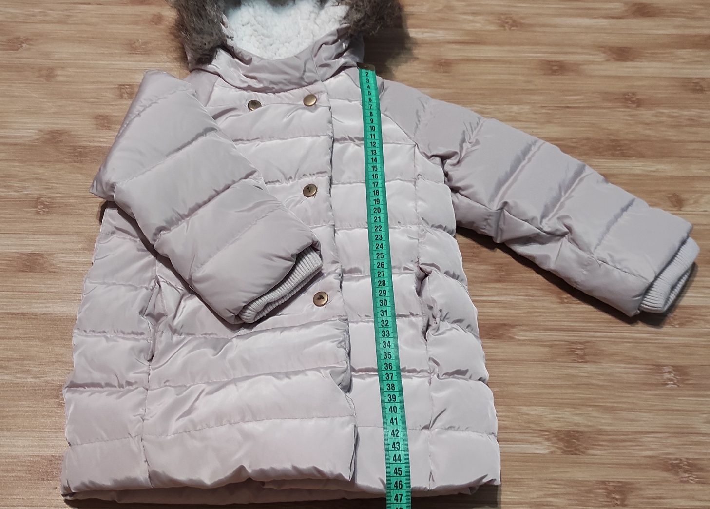 Пуховик куртка Zara 98, 2-3роки