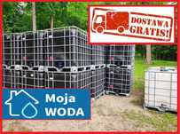 Mauzer mauser zbiornik 1000L na wodę CZARNY lub BIAŁY...WYSYŁKA GRATIS