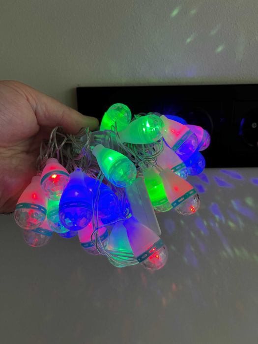 Лот новорічних гирлянд