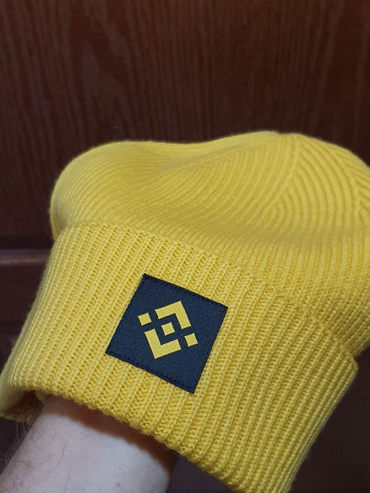 Шапка Binance Бінанс оригінал 2025 читати опис!