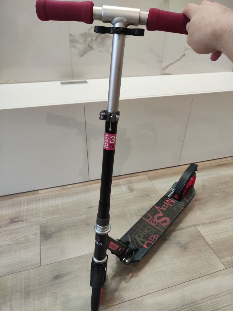 Самокат Oxelo Town 3 pink розовый