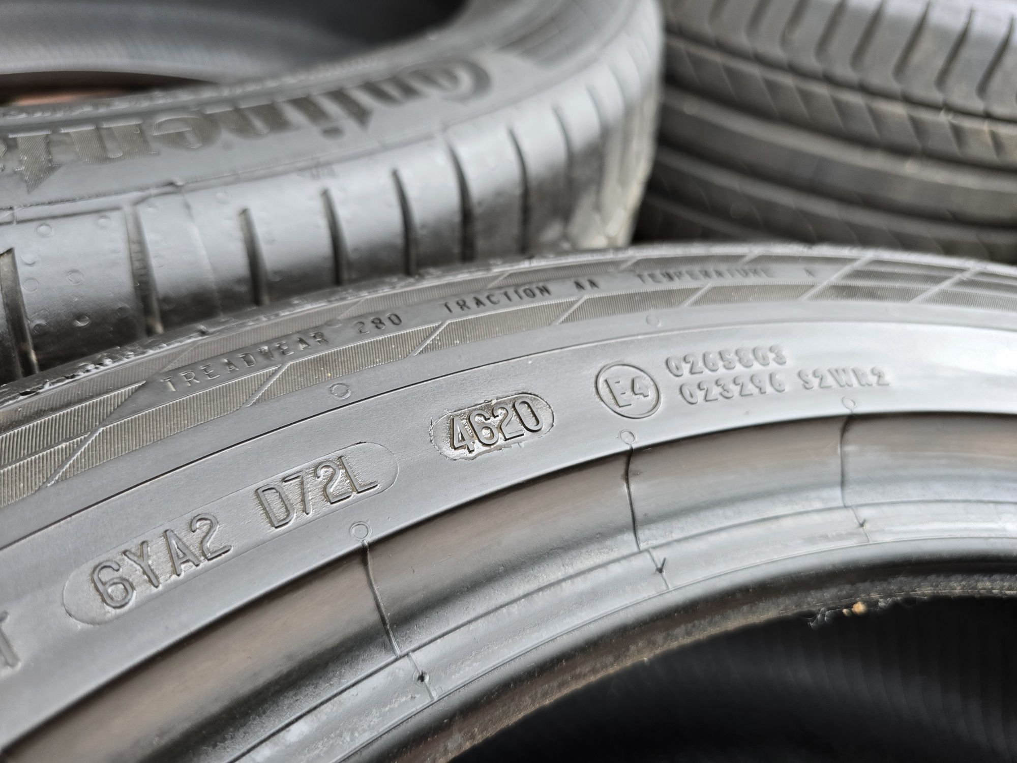 Komplet opon letnich 245/45R19 98W  Continental ContiSportContact 5