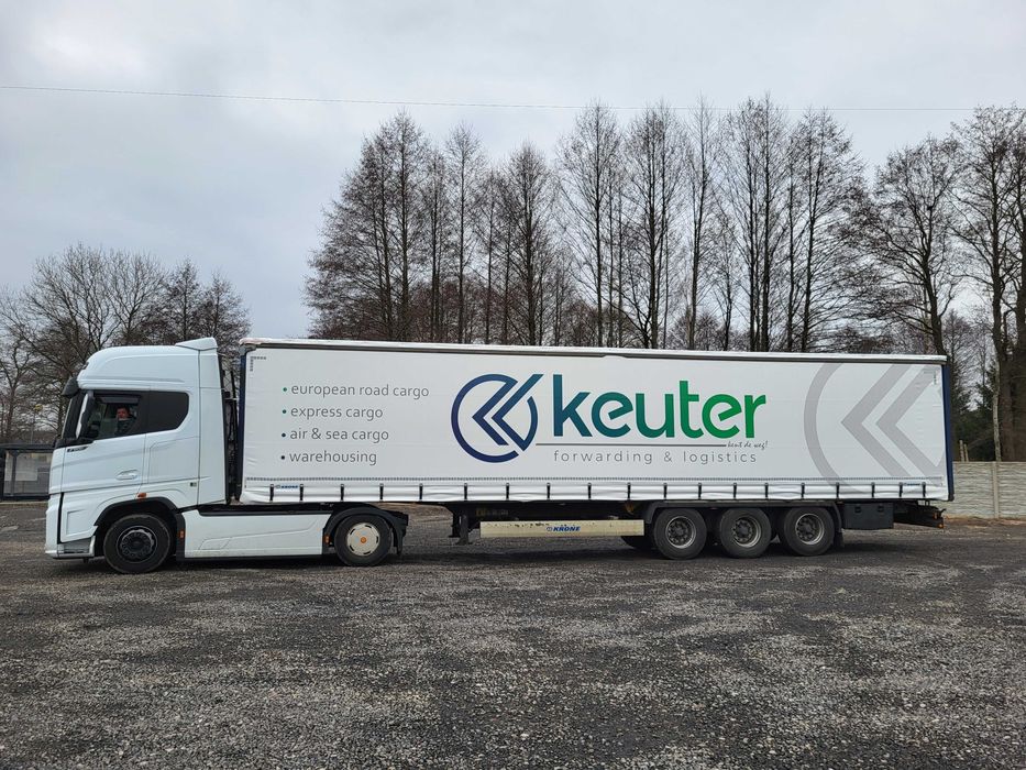 Plandeki Boki do naczep Schmitz Krone Kogel Wielton Kassbohrer