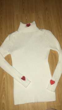 свитер с вышывками