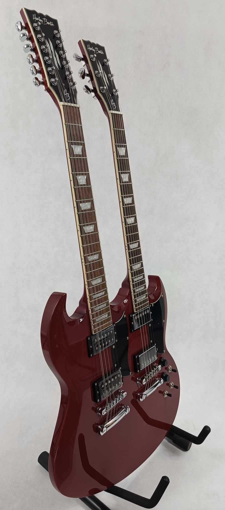 Gitara elektryczna Harley Benton DC-Custom 612 Cherry-typ SG