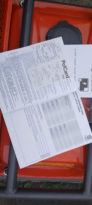 Agregat prądotwórczy husqvarna g2500 p