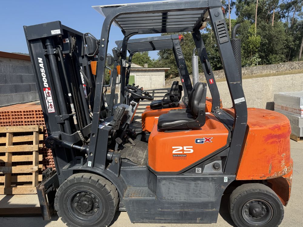 Empilhador Doosan de 2.5T Triplex