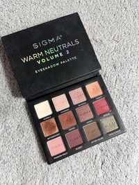 Używana paletka cieni do powiek Sigma Warm Neutrals Volume 2