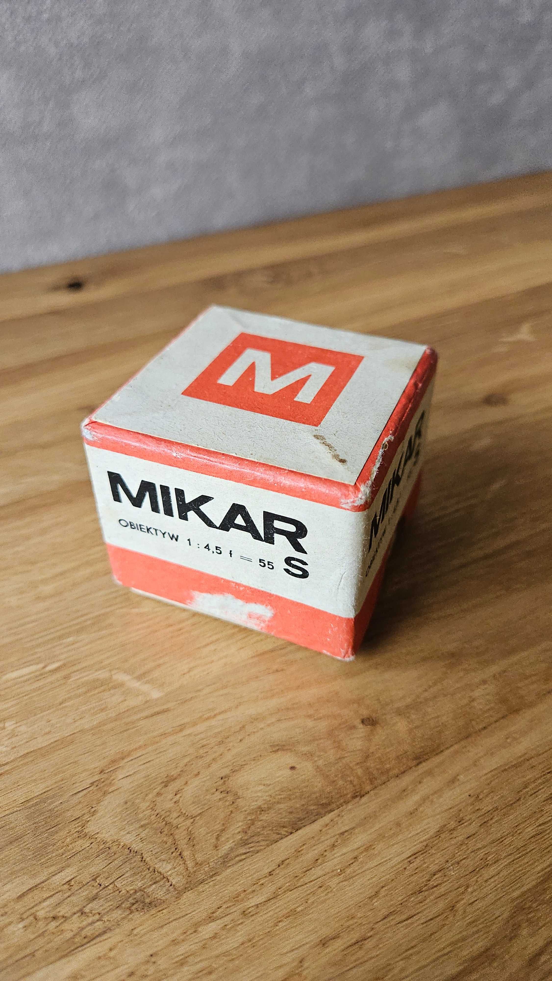 Obiektyw Mikar 1:4,5f  55 S PZO