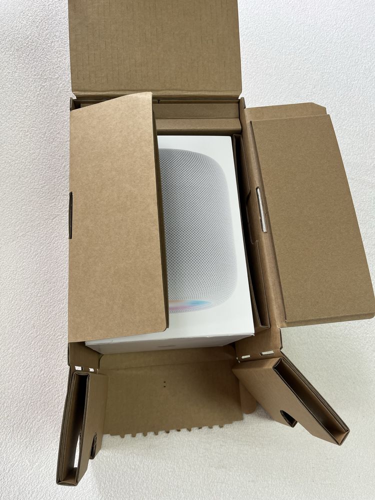 Homepod 2 generacji pudełka