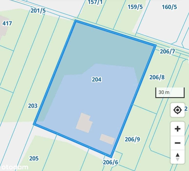 Duża działka z domem_szybki dojazd do W-wy/Łodzi