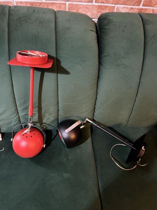 Lampa regulowana czarna