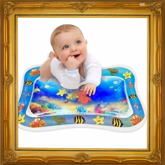 Надувной детский водный коврик Водяний килимок Водный матрас Игрушка