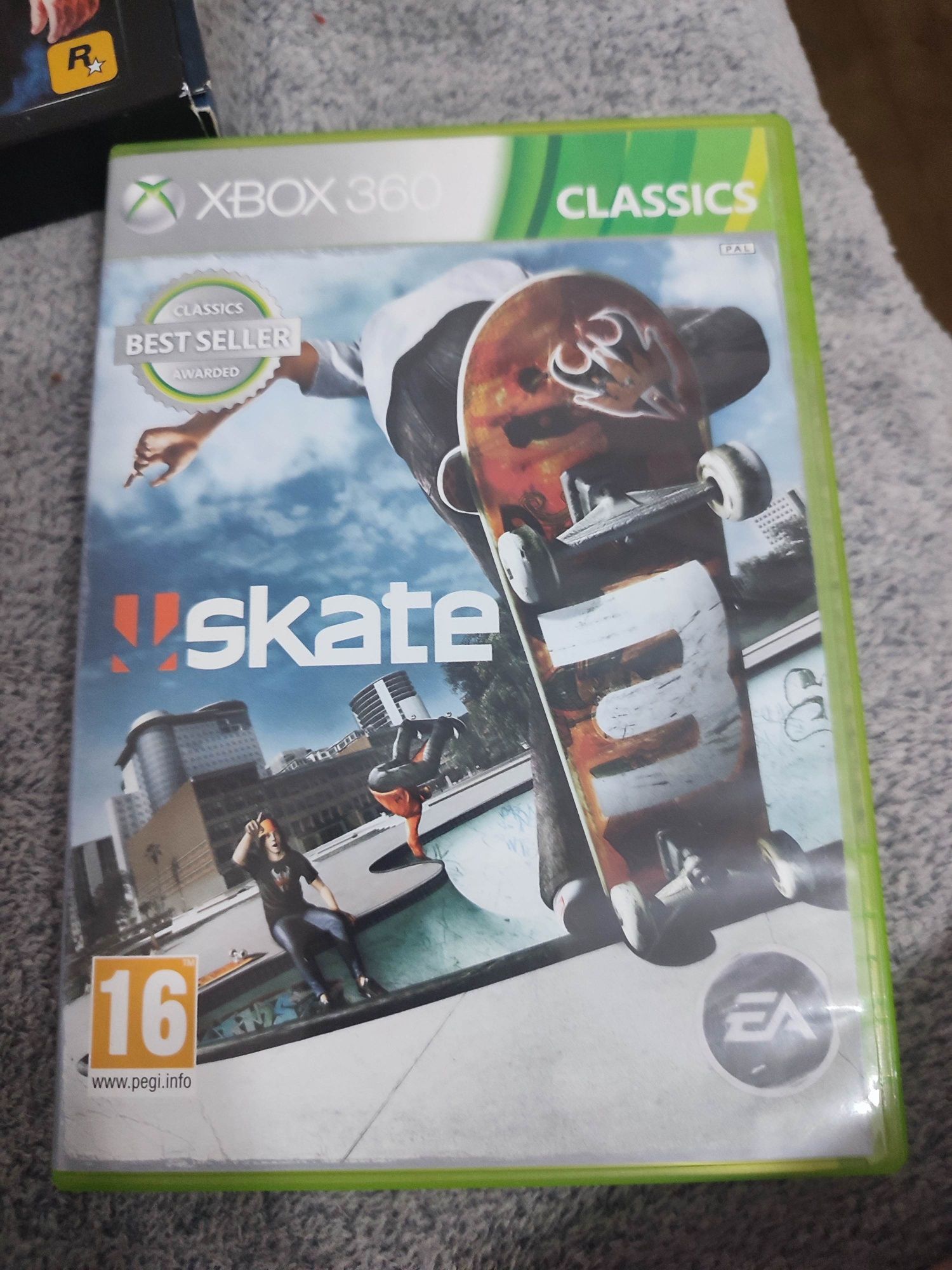 Gra Skate 3 xbox360. X360. Xbox 360