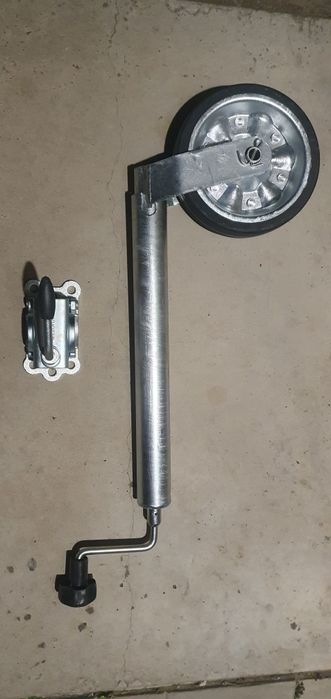 Опорне колесо причепа з хомутом 300 кг. Knott