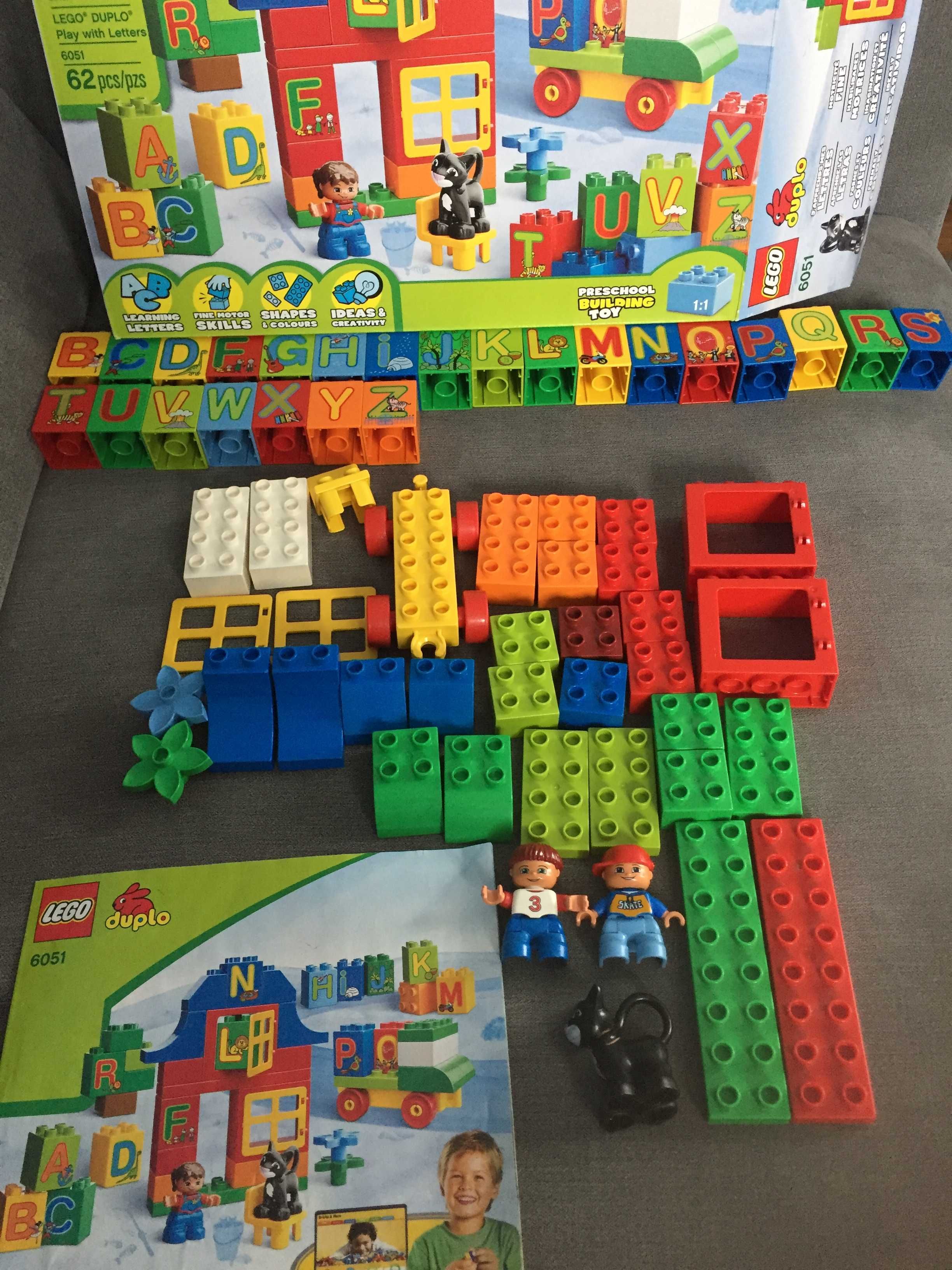 Lego Duplo 6051 zestaw z literkami