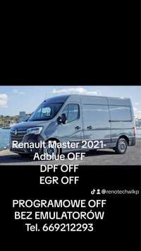 Renault Master IV 2019- Adblue Off ,SCR OFF