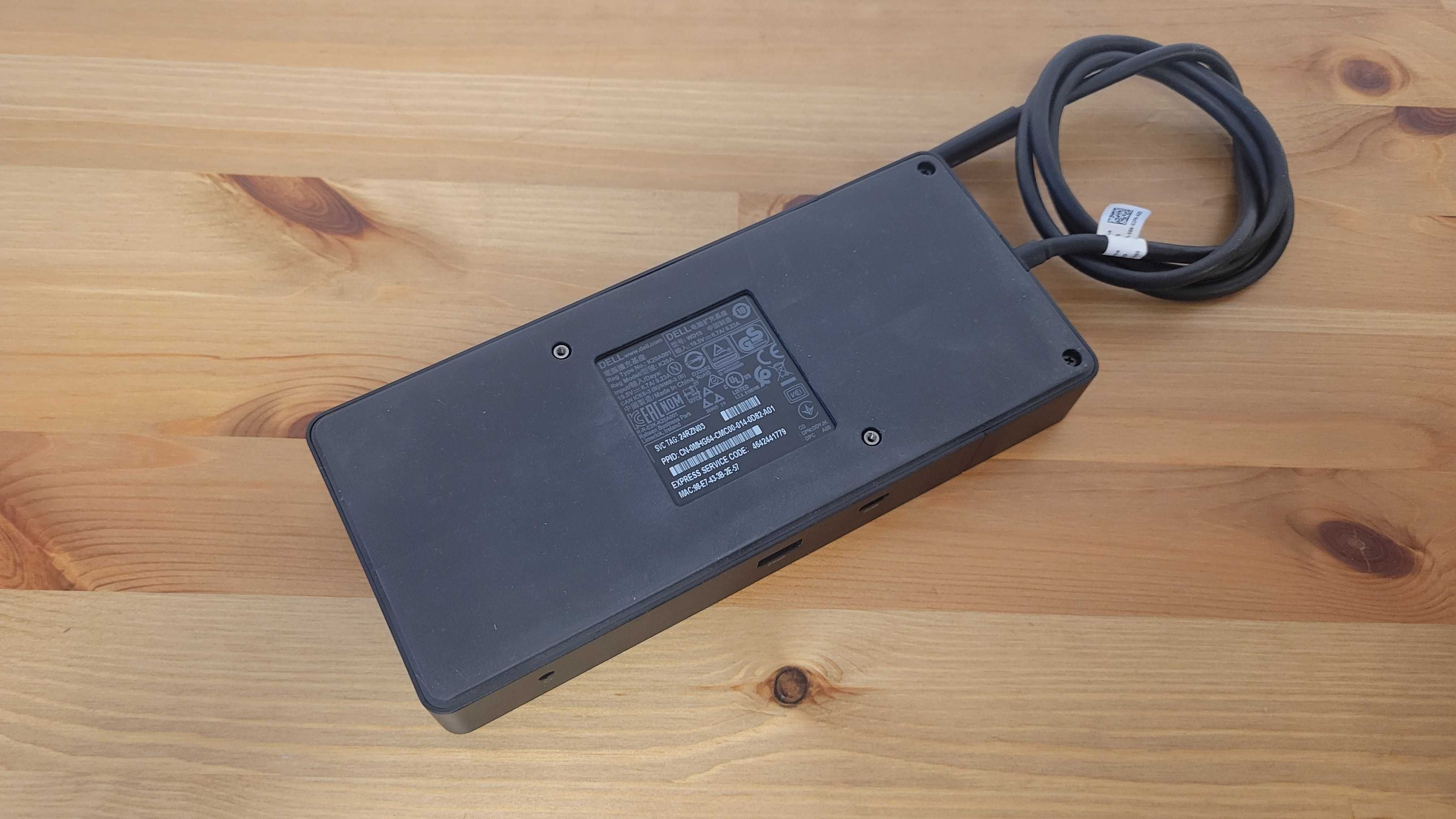 Мощная докстанция Dell WD19 K20A USB-C Dock 180W Dockingstation