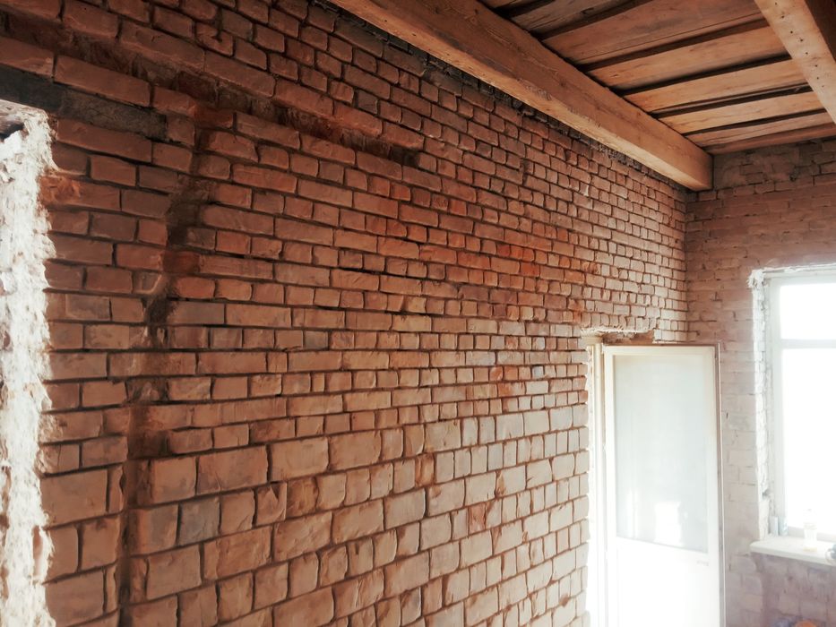 очистка стін (шліфовка) / цегли,бетону  під стиль лофт Loft.Демонтаж