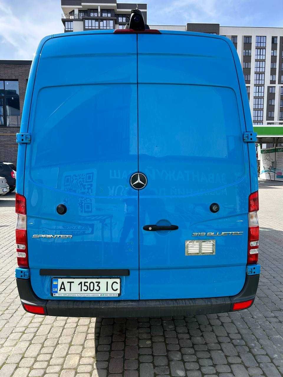 Cвіжопригнаний грузовий бус Mercedes Sprinter 2016 319 CDI 3.0