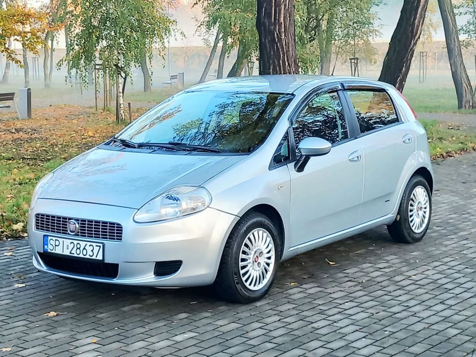 Fiat Grande Punto SUPER STAN TYLKO 123oookm DOINWESTOWANY benzyna, klima