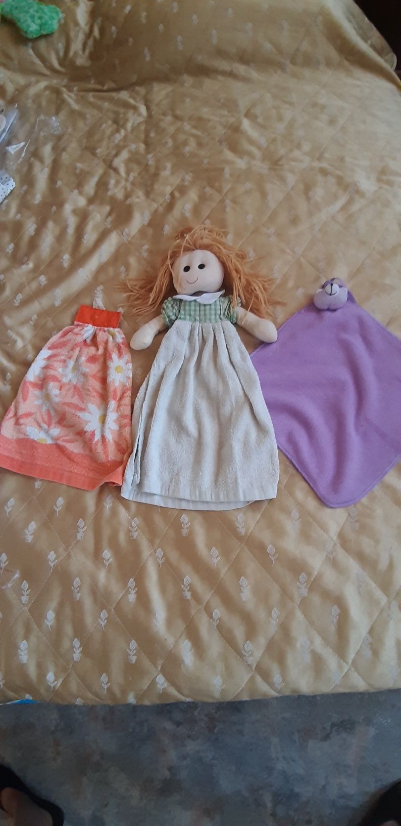 Кухонное полотенце в виде куклы  и обычные