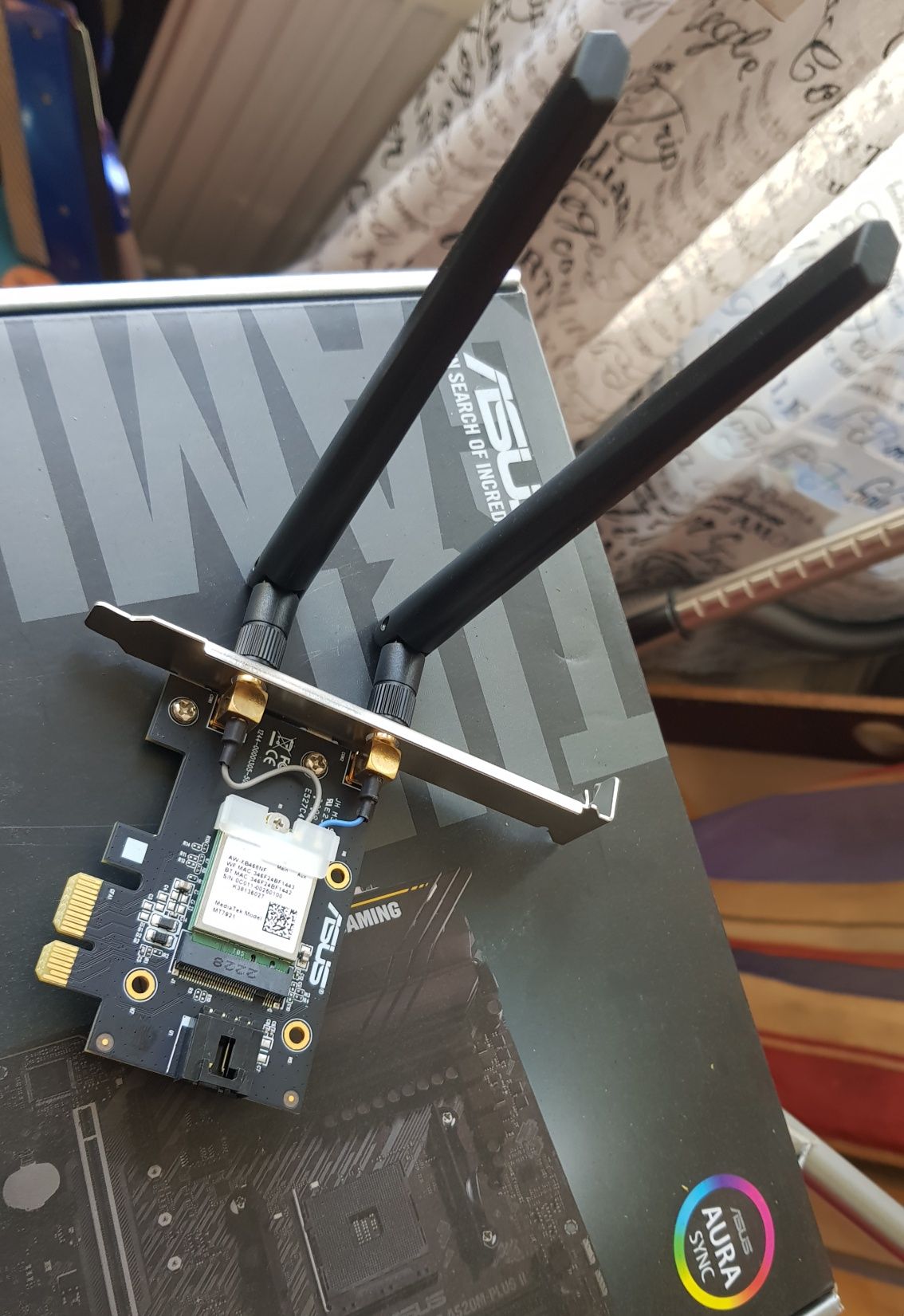 Wi-Fi/Bluetooth адаптер ASUS PCE-AX1800