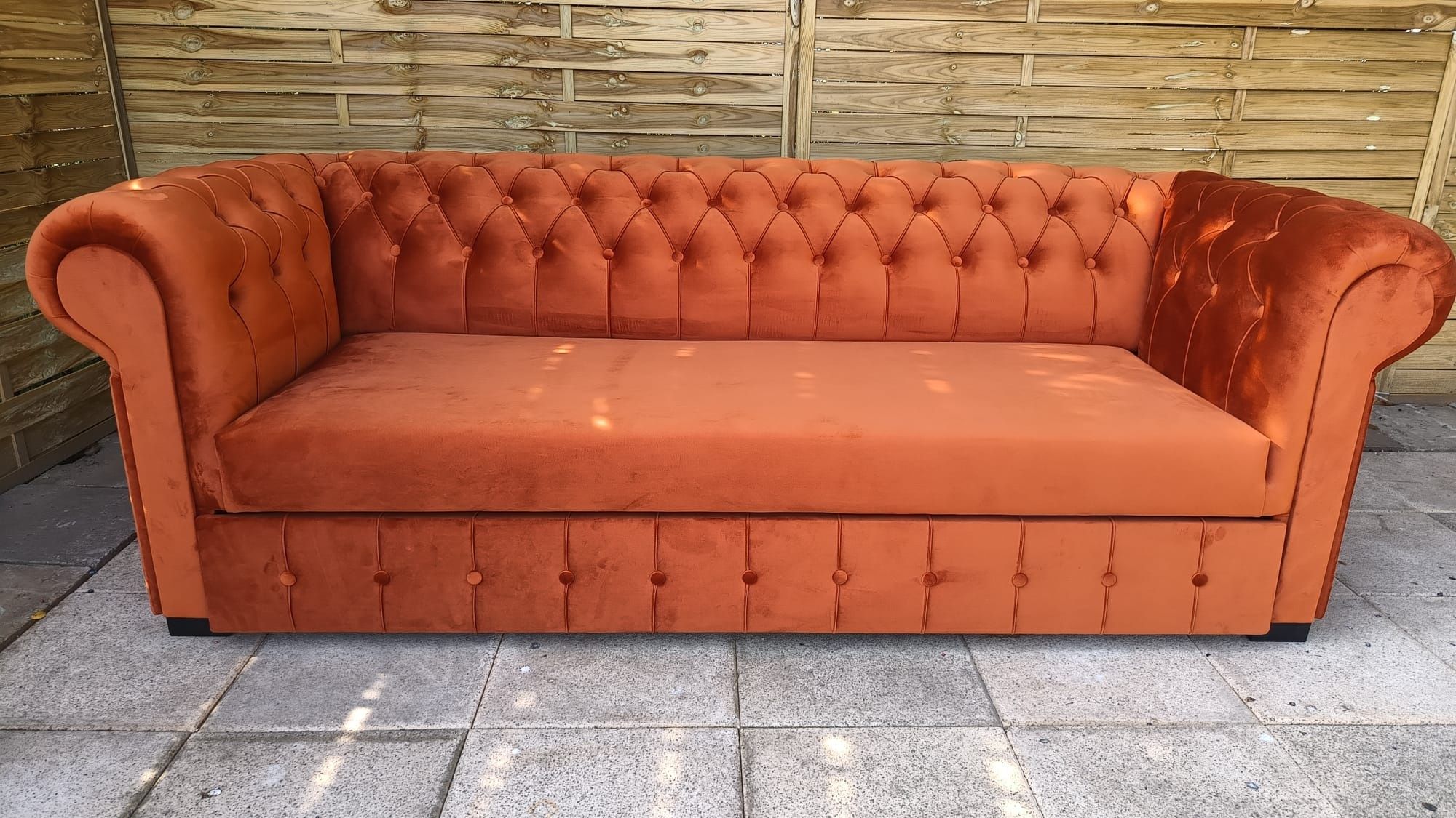 Sofa Chesterfield IV III II I. Narożnik.