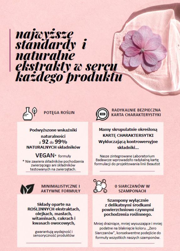 Subtil Beautist Naturalny Łagodny Szampon codzienny do włosów 300 ml