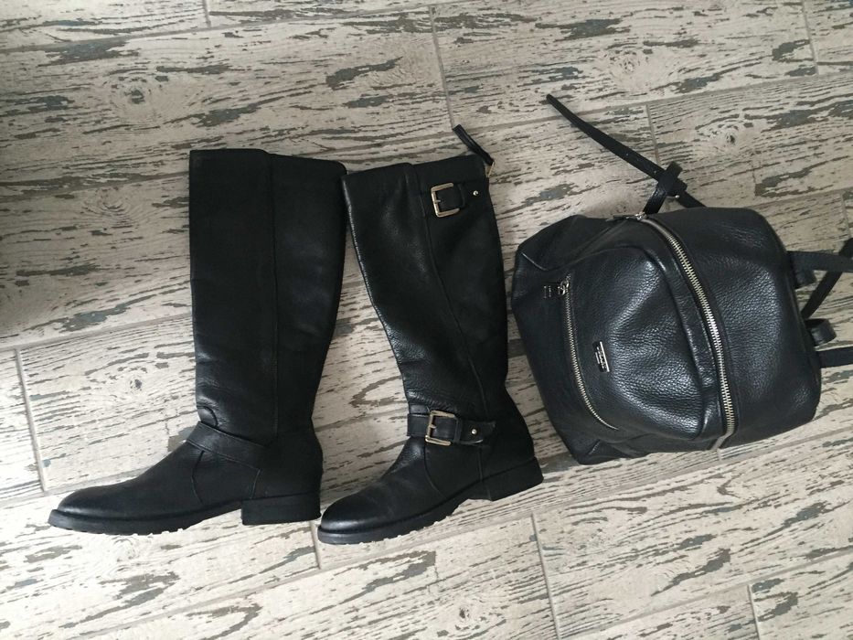 Сапоги ботинки натуральная кожа