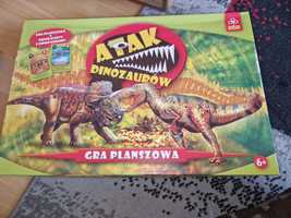 Gra Planszowa Atak Dinozaurów