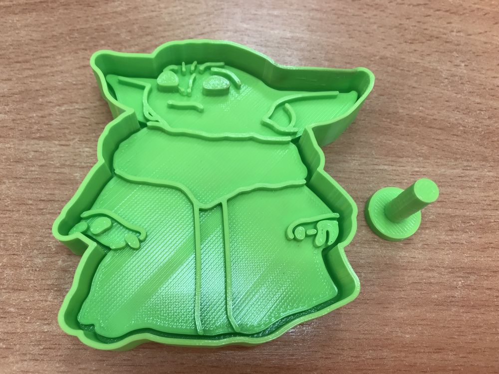 Forma do ciastek Monstre Cookies 8cm - YODA