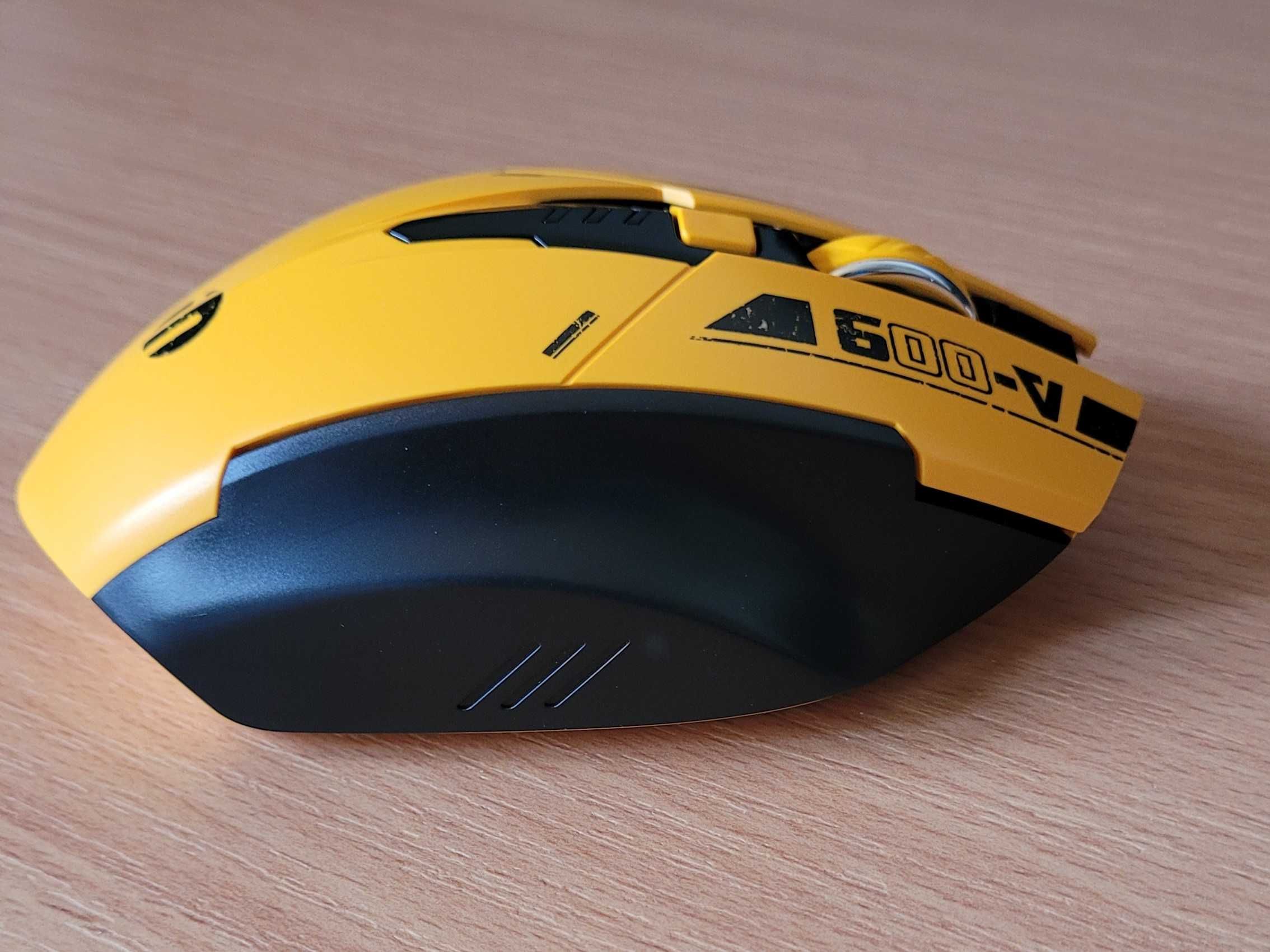 Mysz gamingowa inphic A9 Bumblebee - radio / bluetooth - 800, 2400 dpi