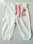 Szare spodnie Daisy Disney 86 dresowe melanż joggery od 1 do 2.5 roku