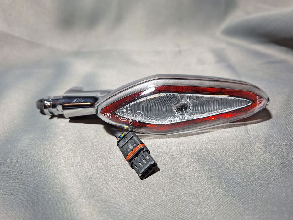 BMW R 18 R18 KIERUNKOWSKAZ CHROM MIGACZ, STOP, POZYCJA, WTYCZKA, E1, 3w1 LED 400 zł /szt.