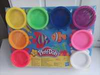 Классный набор play doh 8 красивых баночек оригинал в наличии 2 вида