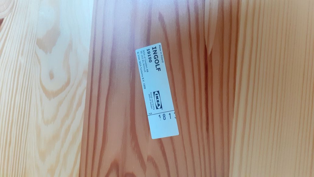 4 cadeiras madeira massiça pinho Ingolf ikea