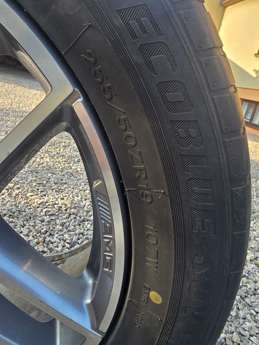 Komplet koł mercedes GLC AMG 255/50 R19