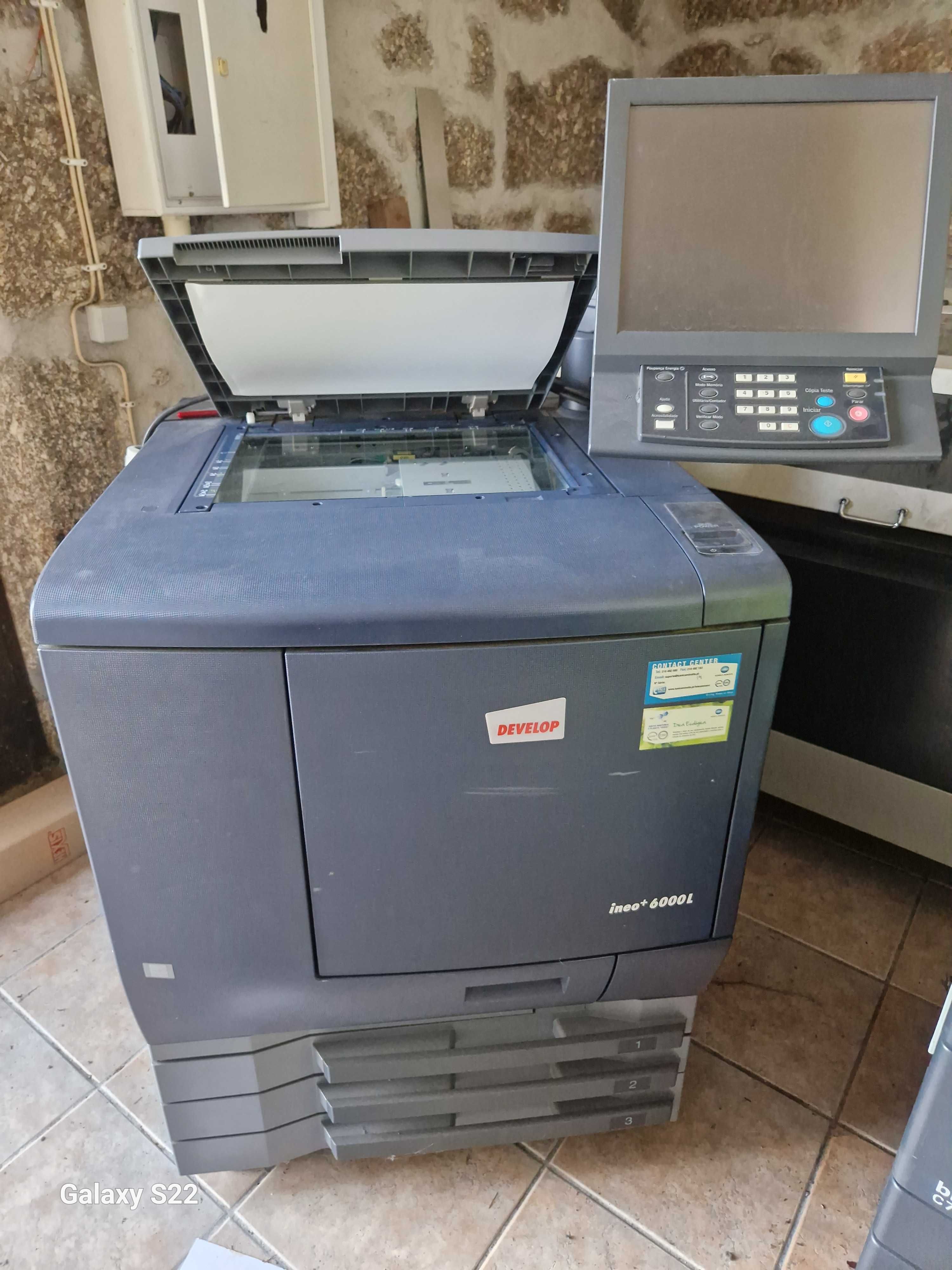 Impresssora Fotocopiadora Develop Ineo+ 6000L + caixa de armazenamento