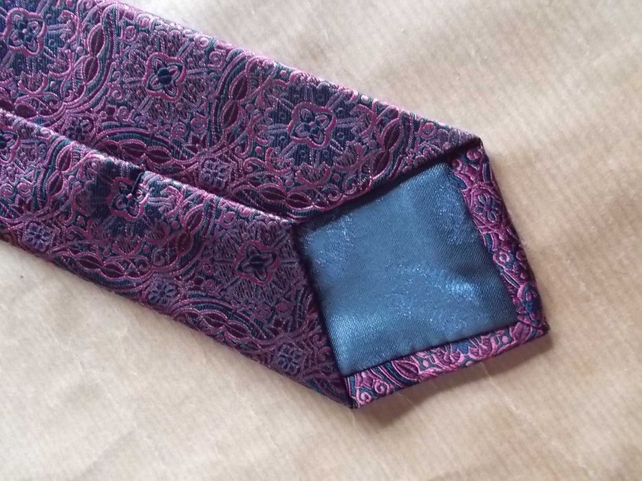 TED BAKER EXCLUSIVE London Nowy Krawat 100% PREMIUM Jedwab/Knotted/ UK