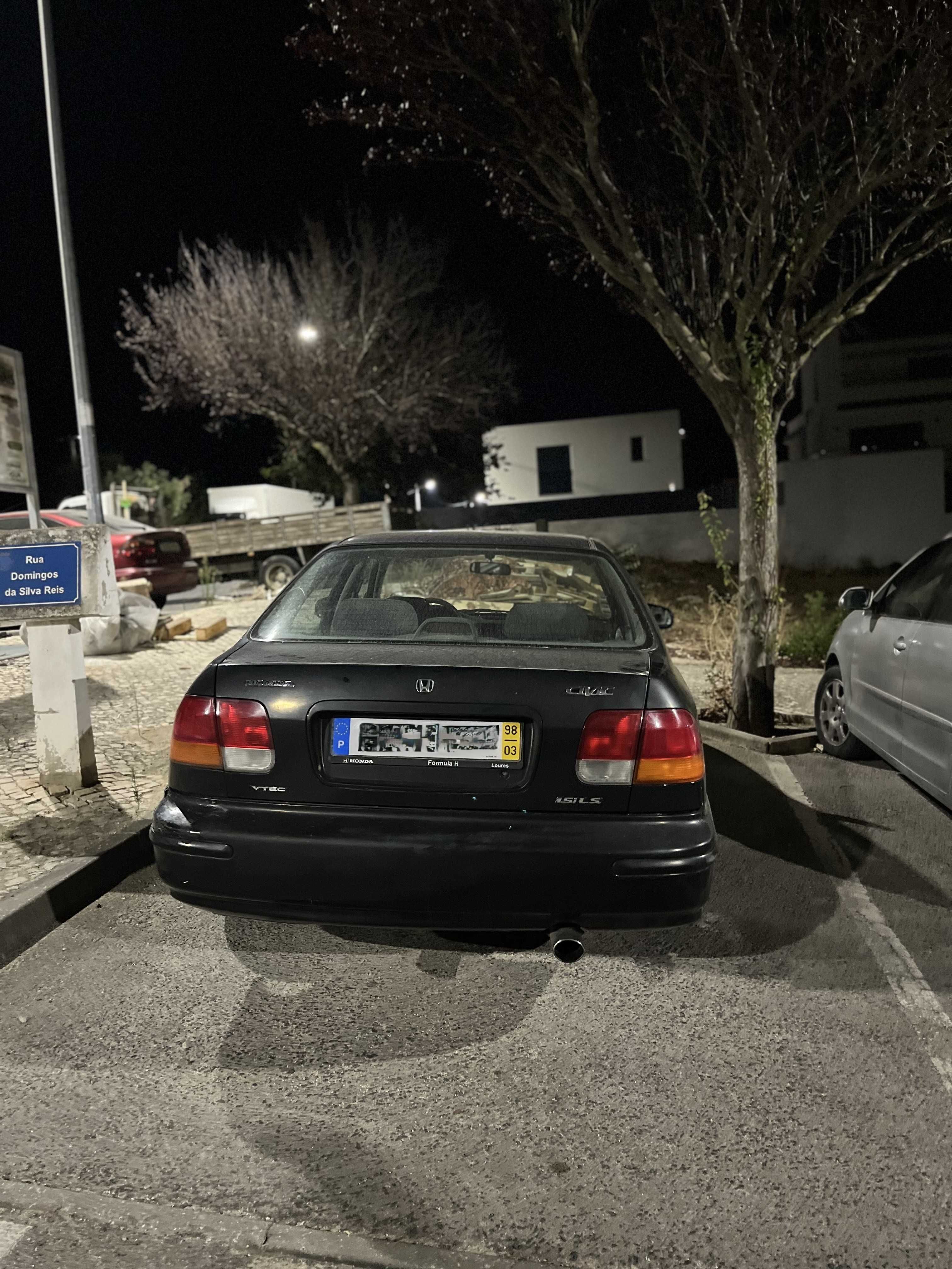 Honda Civic sedan ek3, vendo ou troco por mota