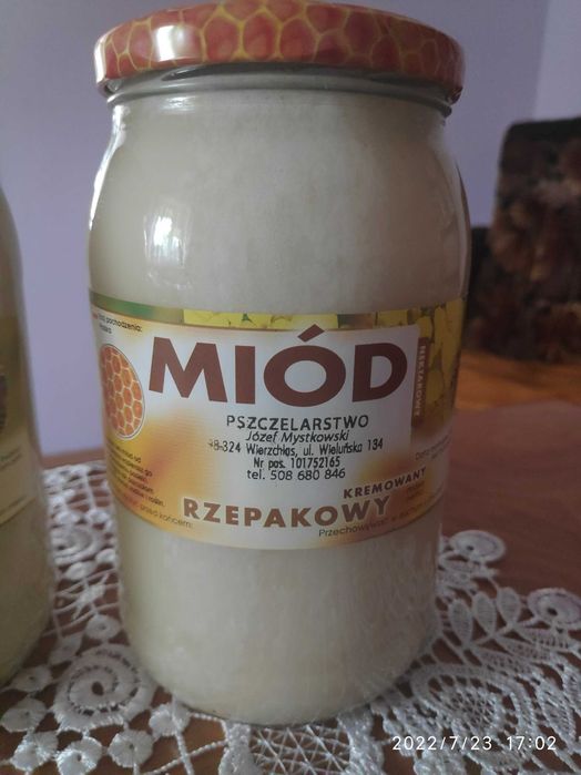 Miód z własnej pasieki Częstochowa