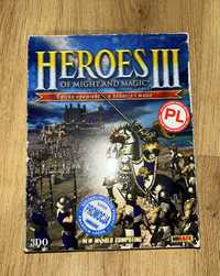 Heroes II 3 BIG BOX PL pierwsze polskie wydanie MIRAGE