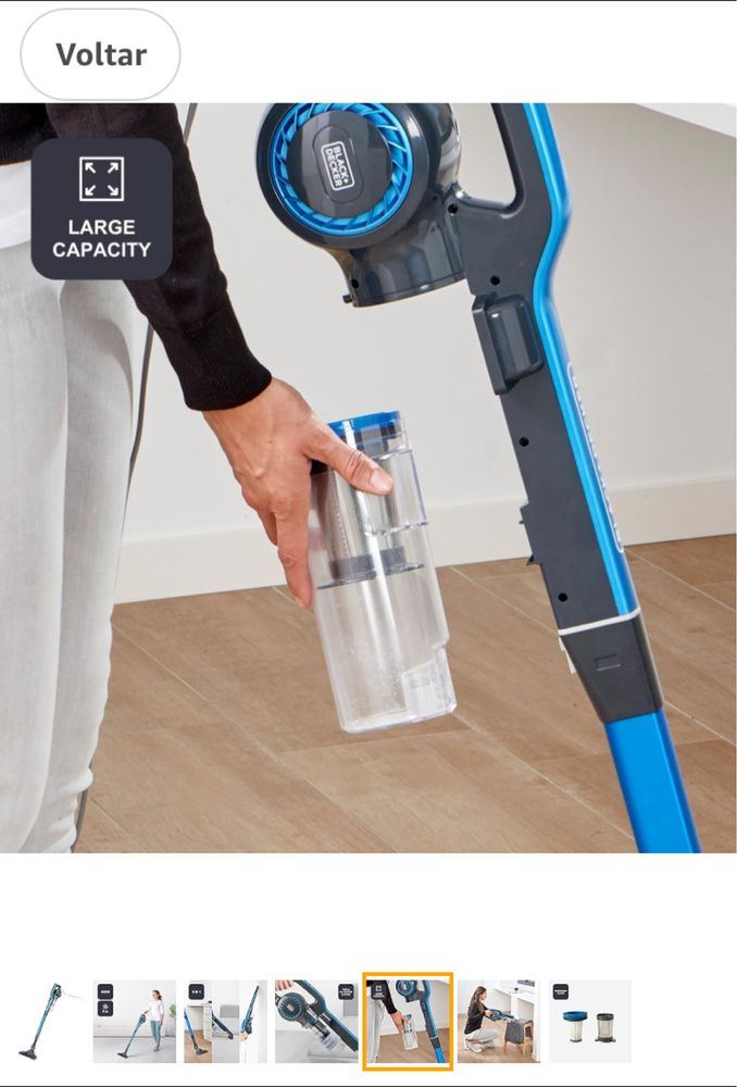 Aspirador Black +Decker