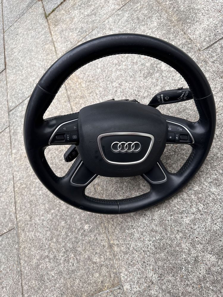 Audi a3 q3 a4 8v kierownica skóra