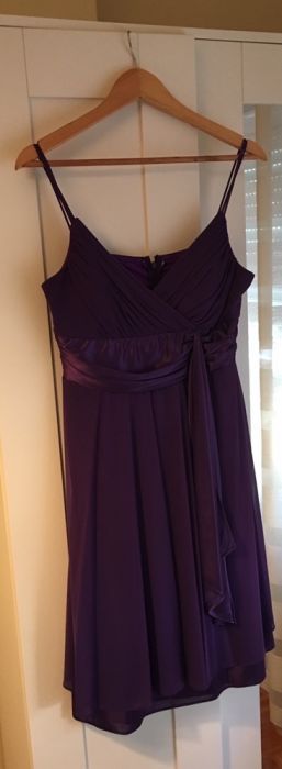 Vestido de festa roxo